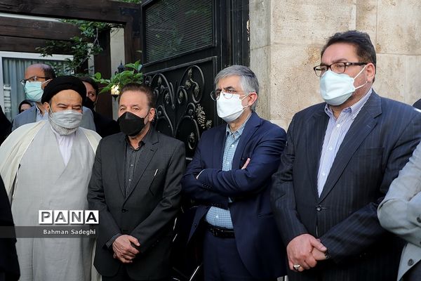 مراسم تشییع پیکر مرحوم اکبر ترکان