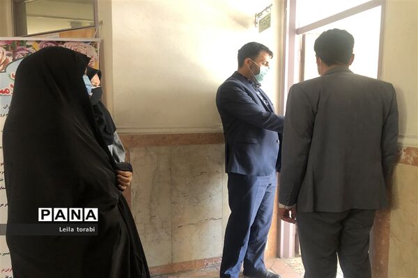 افتتاح اتاق بهداشت آموزشگاه علوی در ورامین