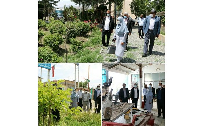 بازدید مدیرکل آموزش و پرورش استان از هنرستان کشاورزی خوی