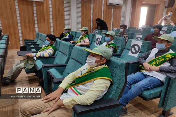 مراسم سالگرد تاسیس سازمان دانش آموزی در سیستان و بلوچستان