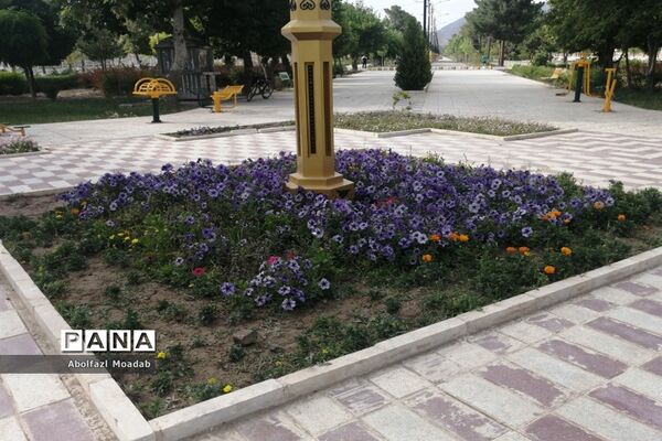 خلوت شدن بلوار سید مرتضی  کاشمر در  اوضاع کرونا