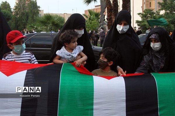 جشن پیروزی جبهه مقاومت فلسطین