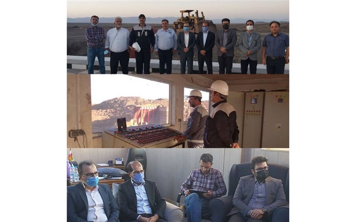 ‍ معدن سنگ آهن چاه پلنگ شمالی افتتاح شد