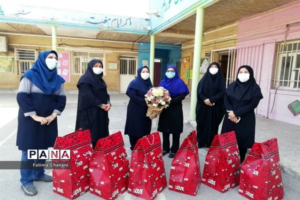 آیین اختتامیه طرح یاریگران زندگی در ناحیه یک اهواز