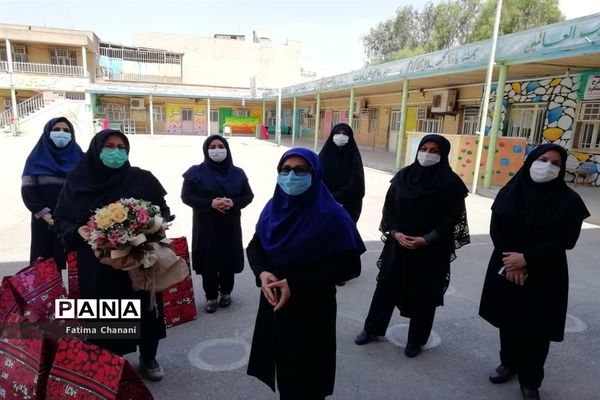 آیین اختتامیه طرح یاریگران زندگی در ناحیه یک اهواز