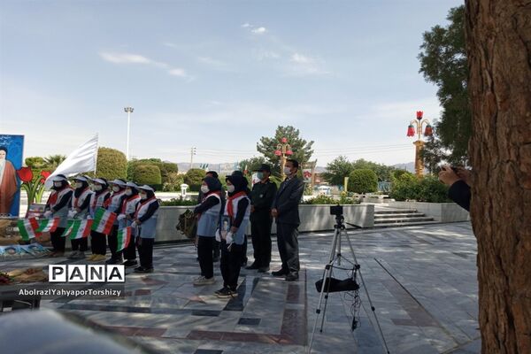 مراسم  گرامیداشت سالروز فتح خرمشهر در زیارتگاه شهید مدرس کاشمر