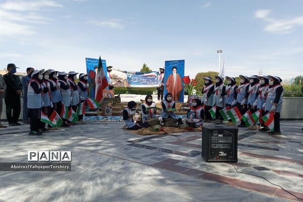 مراسم  گرامیداشت سالروز فتح خرمشهر در زیارتگاه شهید مدرس کاشمر