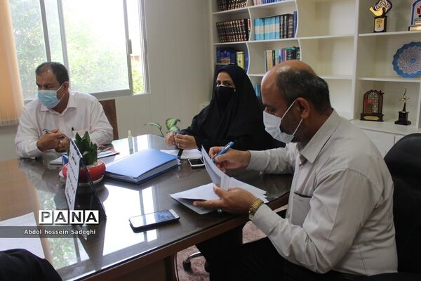 جلسه میز کار شهرستان‌ها و مناطق معاونت پرورشی و فرهنگی آموزش و پرورش استان بوشهر