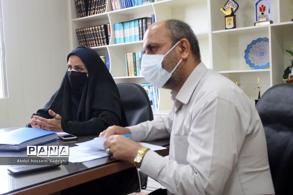 جلسه میز کار شهرستان‌ها و مناطق معاونت پرورشی و فرهنگی آموزش و پرورش استان بوشهر
