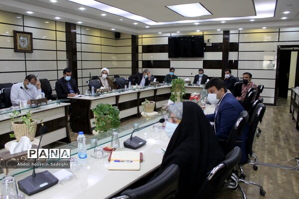جلسه ستاد فعالیت‌های تابستانی آموزش و پرورش استان بوشهر