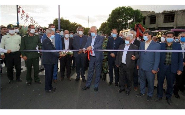 بهره برداری از طرح تعریض پل اشراق مراغه