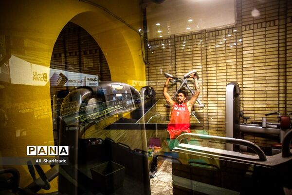 تمرین تیم ملی بسکتبال