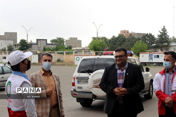 نشست اعضای شورای مدیران هلال احمر با رئیس دفتر فدراسیون صلیب سرخ  جهانی  در ایران