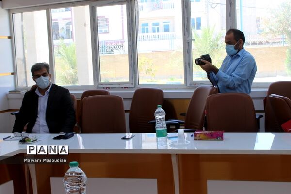 نشست خبری بنیاد خیرین استان بوشهر حامی دانشگاه فرهنگیان