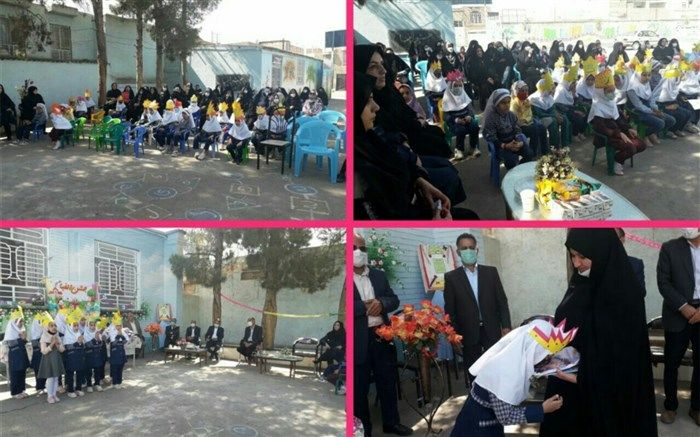 برگزاری جشن الفبا ویژه دانش آموزان پایه اول ابتدایی درمدرسه شهید پاکزاد