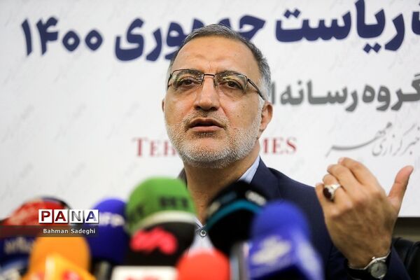 نشست خبری علیرضا زاکانی