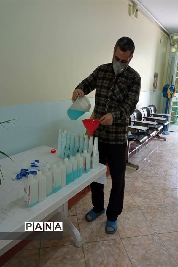 برگزاری امتحانات نهایی حضوری پایه نهم دبیرستان شهید دکتر چمران