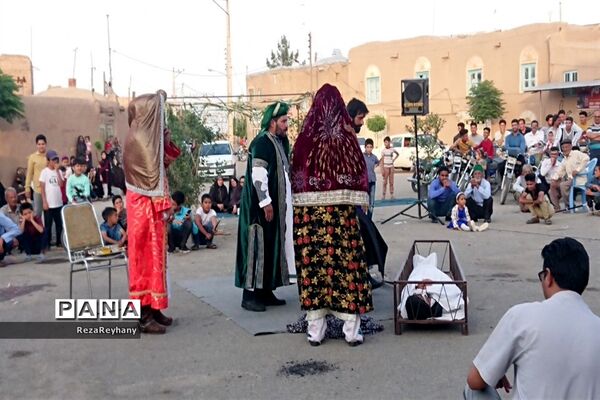 تعزیه معجزات امام رضا (ع) در رزق آباد کاشمر