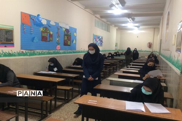 بازدید از حوزه‌های امتحانات نهایی شهرستان قدس