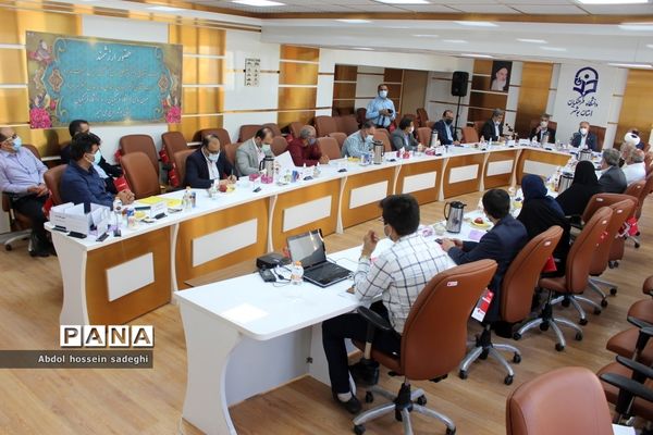 جلسه انتخابات اعضای هیات مدیره بنیاد خیرین حامی دانشگاه فرهنگیان استان بوشهر