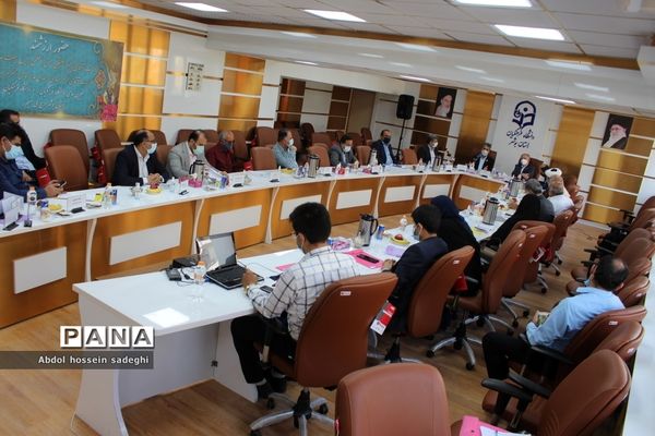 جلسه انتخابات اعضای هیات مدیره بنیاد خیرین حامی دانشگاه فرهنگیان استان بوشهر