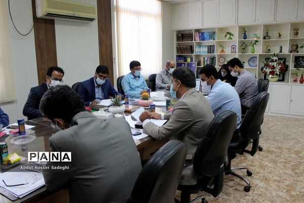 جلسه میز کار شهرستان‌ها و مناطق معاونت پرورشی و فرهنگی آموزش و پرورش استان بوشهر