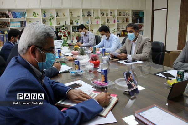 جلسه میز کار شهرستان‌ها و مناطق معاونت پرورشی و فرهنگی آموزش و پرورش استان بوشهر
