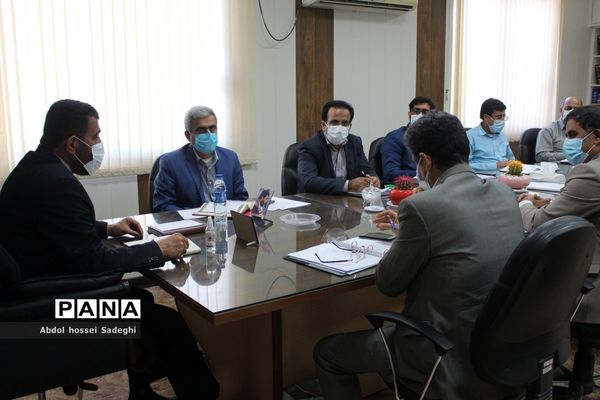 جلسه میز کار شهرستان‌ها و مناطق معاونت پرورشی و فرهنگی آموزش و پرورش استان بوشهر