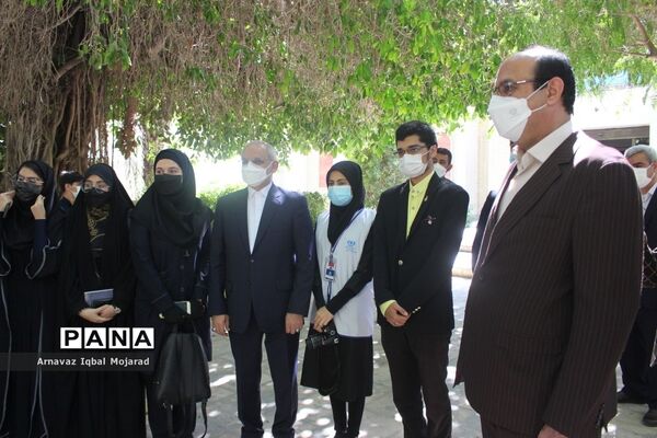 دیدار وزیر آموزش و پرورش با نمایندگان تشکل‌های دانش‌آموزی استان بوشهر