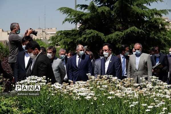 مراسم احیای بوستان اکو