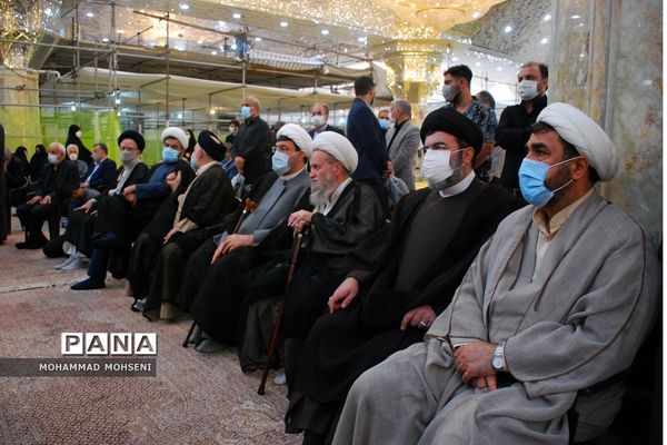 مراسم تشییع  حجت الاسلام سید علی اکبر محتشمی پور در حرم  حضرت عبدالعظیم حسنی(ع)