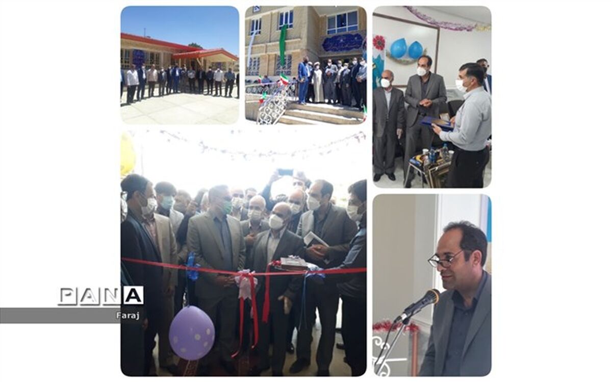 افتتاح دو مدرسه در الیگودرز