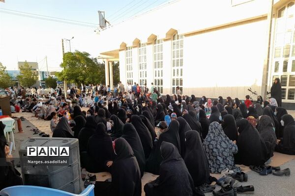 جشن پیروزی ابراهیم رئیسی در انتخابات ریاست جمهوری در قائن