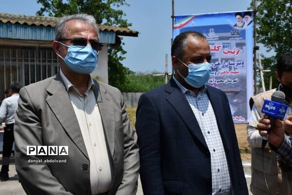 بازدید معاون وزیر آموزش و پرورش از طرح های عمرانی آموزش و پرورش محمودآباد