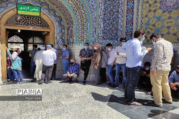 انتخابات ۱۴۰۰ در حرم مطهر رضوی