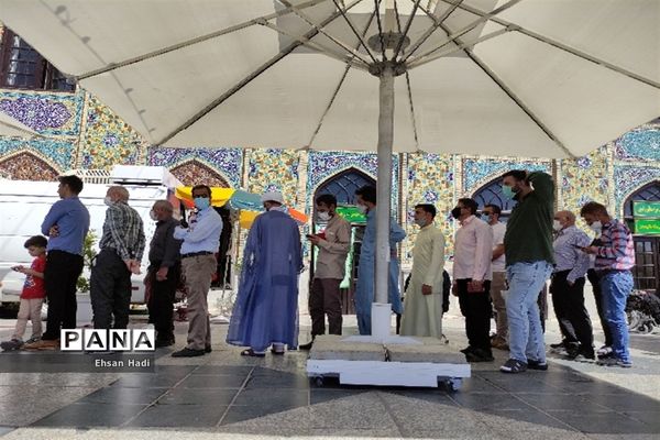انتخابات ۱۴۰۰ در حرم مطهر رضوی