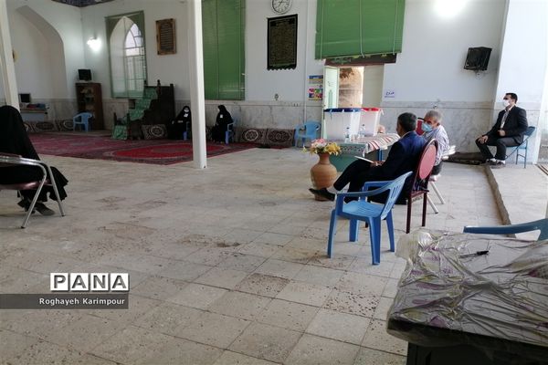 حضور مردم ولایتمدار بشرویه در انتخابات ریاست‌جمهوری ۱۴۰۰