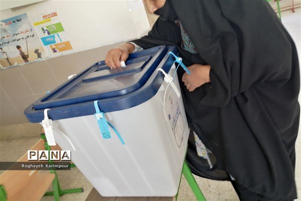 حضور مردم ولایتمدار بشرویه در انتخابات ریاست‌جمهوری ۱۴۰۰