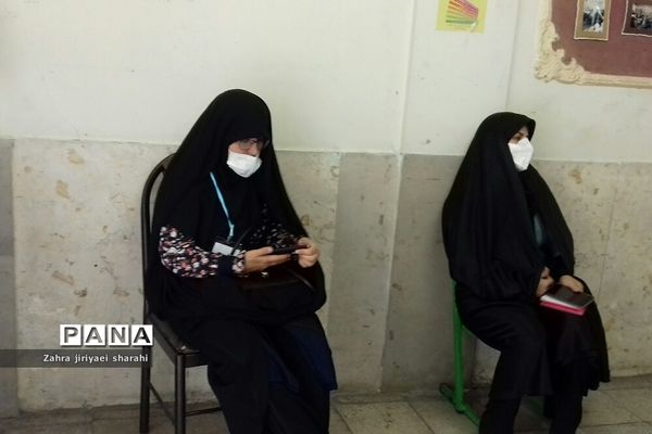 حضور مردم خاورشهر در پای صندوق‌های رای