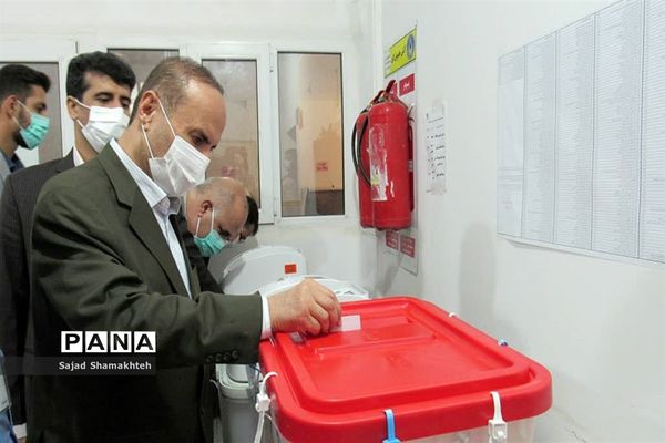 حضور و مشارکت مردم اهواز در انتخابات ۱۴۰۰-۱