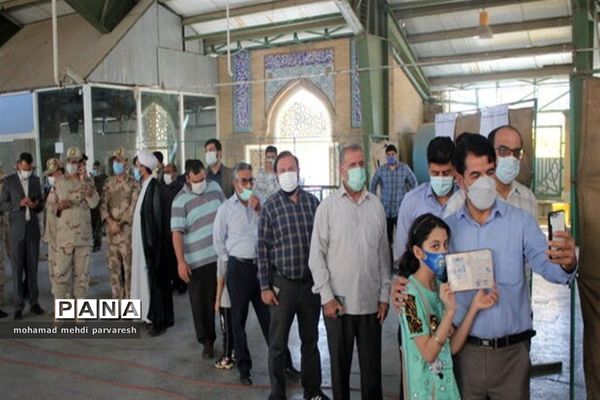 حضور پرشور مردم کرمانشاهی در انتخابات 1400