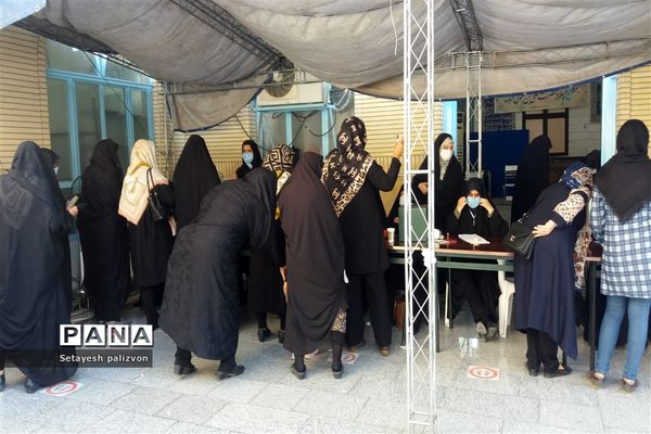 حضور باشکوه مردم در انتخابات ریاست جمهوری سال ۱۴۰۰