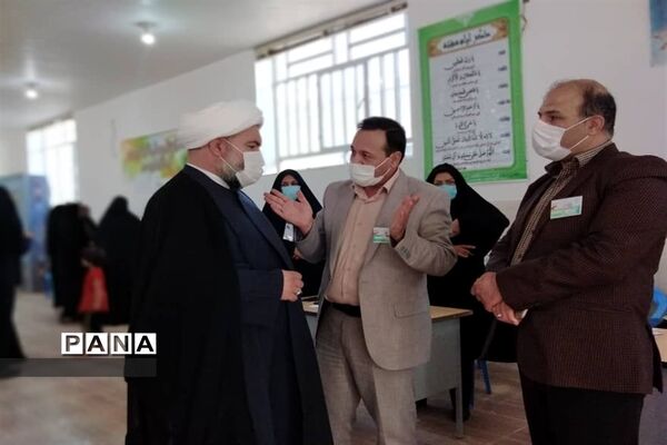 حضور پر شور مردم بخش بهمن ابرکوه در انتخابات
