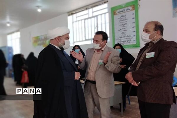 حضور پر شور مردم بخش بهمن ابرکوه در انتخابات