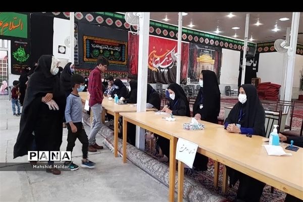 حضور حماسه ساز مردم سرایان در پای صندوق های رأی