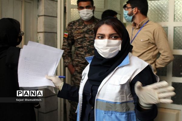 مشارکت و حضور مردم اهواز در انتخابات 1400-2