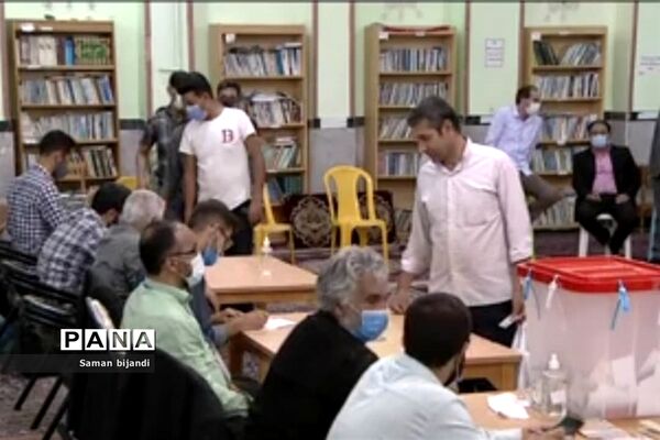 انتخابات پرشور مردم میدان در شهرستان بجنورد