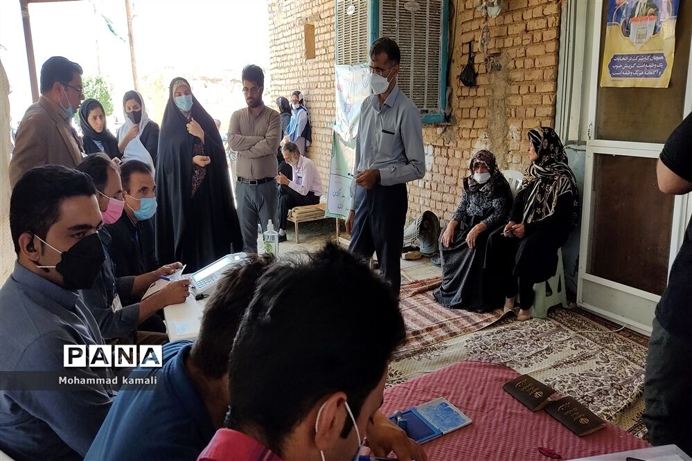 حضور پر شور روستاییان در انتخابات ۱۴۰۰