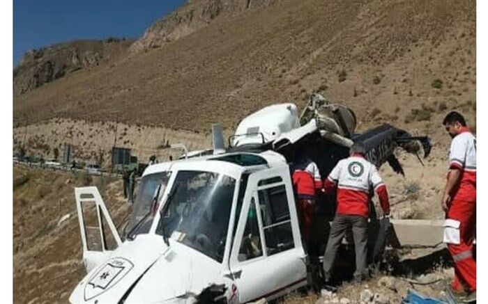سقوط بالگرد حاوی صندوق رأی در دزفول؛ یک نفر کشته شد