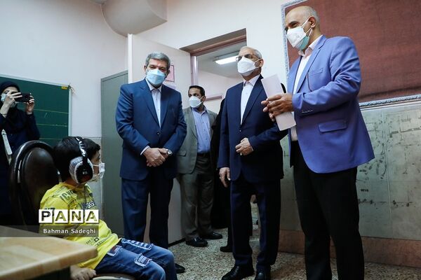 افتتاحیه طرح سنجش سلامت جسمانی و آمادگی تحصیلی نوآموزان